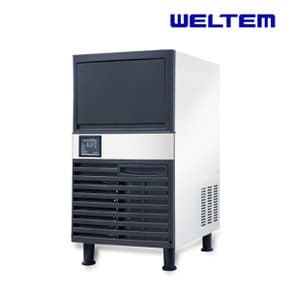 웰템 대용량 업소용 제빙기 WIC-55 (수동급수) / 1일 55kg 카페 상업용 식당 고속 영화관 행사장