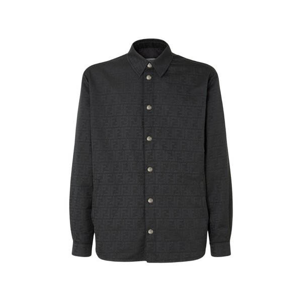 확대된 대표 펜디 남성 셔츠 롱 긴팔 AMYB FW1470 F0QA1 FW26