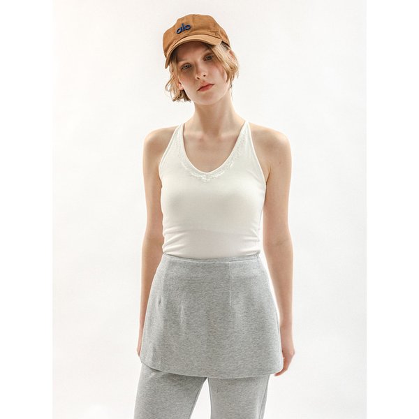 MJ_Racerback lace tank top_3color