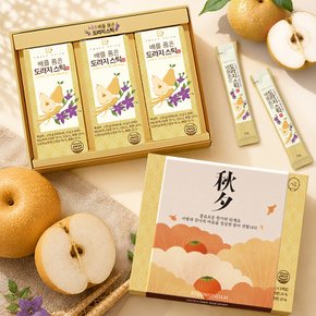 [추석선물] 배를 품은 도라지스틱 30포x12g /국산 도라지,배 함유! (추석 한정 슬리브, 쇼핑백)