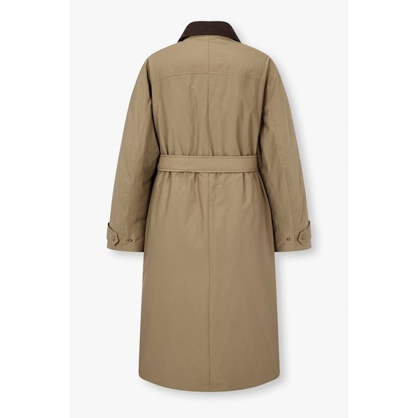 코듀로이 카라 다운 코트 7215417X04160