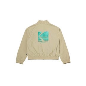 [공식]모노크롬 웜업 자켓 우먼 BEIGE