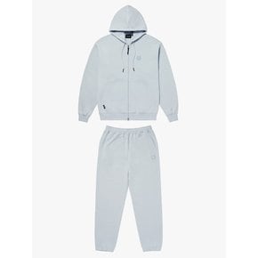 ESSENTIAL APPLIQUE FULL ZIP-UP HOODIE & JOGGER SET