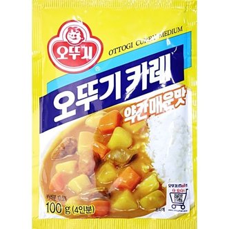  오뚜기 분말카레약간매운맛100g (W93A366)