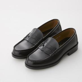 하루타 남성 PU 페니로퍼 HS-6550 블랙 자메이카 브라운