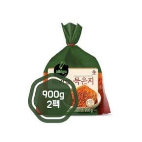 담백한 CJ 비비고 묵은지 900g x 2