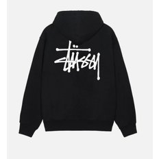 [국내배송] BASIC STÜSSY 후드티 블랙