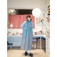 November long check dress _big navy