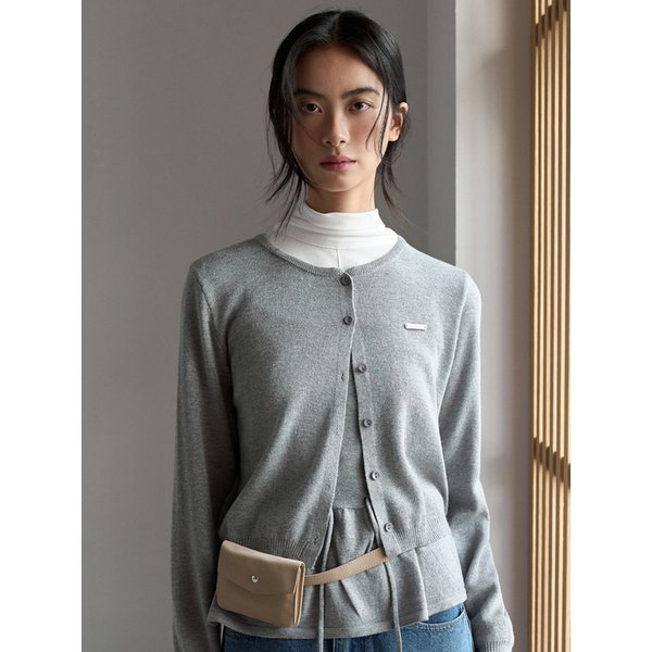 레이어링 가디건 세트 그레이 C027