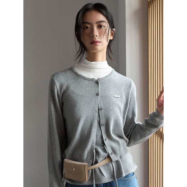 레이어링 가디건 세트 그레이 C027