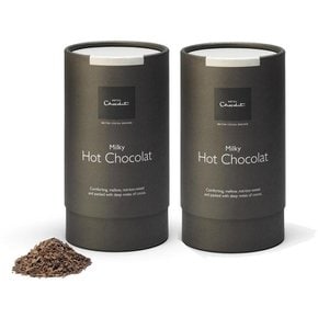 [해외직구] Hotel Chocolat Milky Hot Chocolat 호텔 쇼콜라 밀키 핫 초콜릿 250g 2팩
