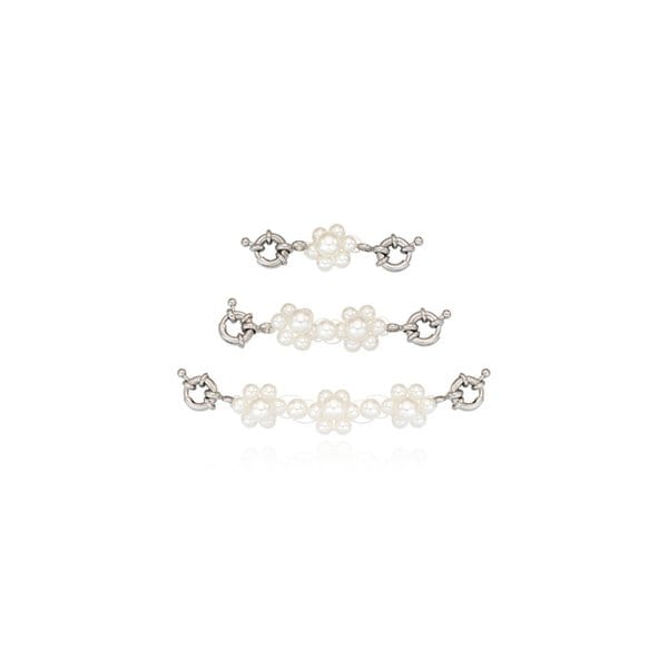 [3SET] Flower Pearl Shoes Charm_VH2534AC001M