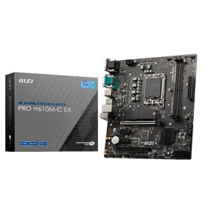 MSI PRO H610M-C EX 메인보드