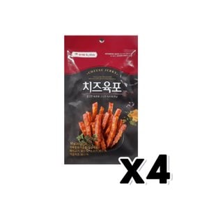 코주부 치즈육포 안주간식 50g x 4개