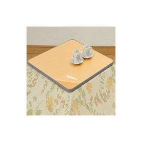 MEIWA 코타츠 상판 매트 상판의 흠집 방지 75×75cm 클리어 KTT-7575