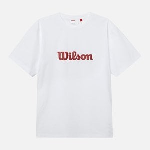윌슨 WM30051413/WHT/윌슨 퓨어드라이 빅로고 반팔 티셔츠