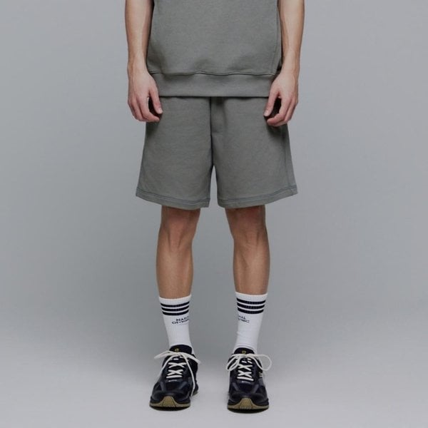 [여주점] N242UHP030 피타세미 와이드 숏 팬츠 카키