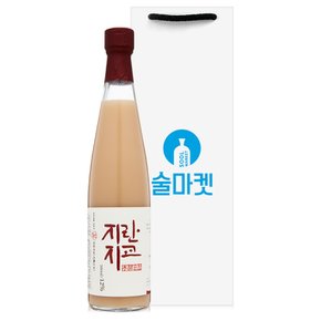 지란지교 프리미엄 무화과탁주 12도 500ml 생막걸리