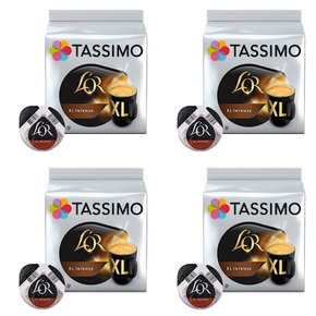 타시모 로르 XL 인텐스 파드 캡슐 커피 Tassimo LOR Intense 16개입 4개