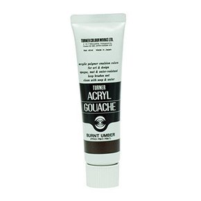 아크릴 물감 40ml S1_Burnt Umber