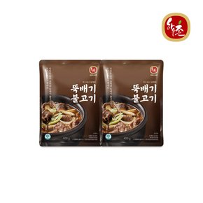 [교동식품] 하우촌 뚝배기불고기 400g X2 (냉동)