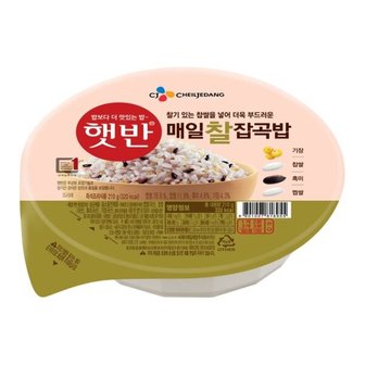  햇반 매일찰잡곡밥 210g 12개