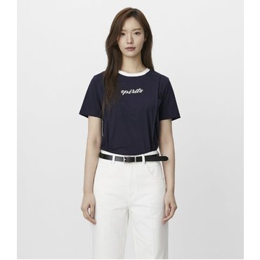 플라스틱아일랜드 [BEIGE]절개라인 티셔츠 (PR7CH801)