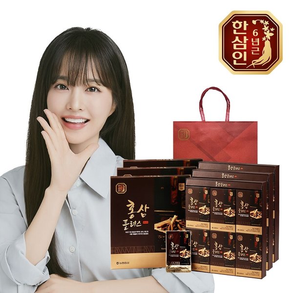 [농협홍삼] 한삼인 홍삼플러스 50ml 30포 3세트+쇼핑백