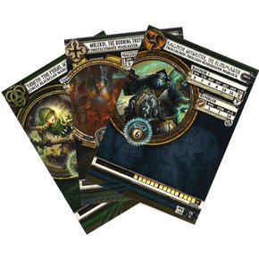 Warmachine/Hordes : Limited Ed. 포일 카드 세트 (3)