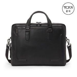 TUMI [TUMI KOREA] 해리슨 애본데일 탑 지퍼 브리프 서류가방 블랙 봄브_06302052DBM