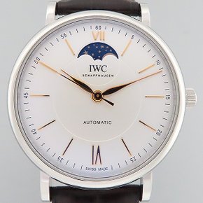 고이비토 중고명품 아이더블유씨 PORTOFINO 포르토피노 오토매틱 문페이즈 남성시계  K0185IWC