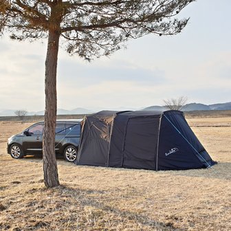  산들로 블랙코팅 매직 도킹 카 쉘터 차박텐트 대형