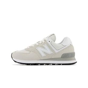 미국 뉴발란스 여자 운동화 Balance Womens 574 Core Sneaker Nimbus Cloud/White 9 Wide 138034