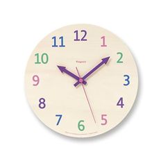 미국 램노스 벽시계 Lemnos PC0817 Palette Sunset Wall Clock Analog for Hanging Use with Sta