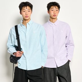 UNISEX 베이직 옥스퍼드 스트라이프 셔츠 [4COL] / SBD1U03001-MAN