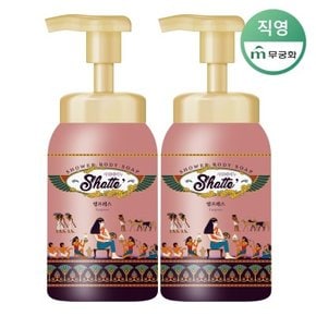 샤워때비누 프리미엄 버블 엠프레스 600ml x 2개