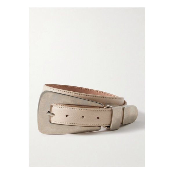 케이트 루카 텍스처 가죽 벨트 아이보리 1647597338833579