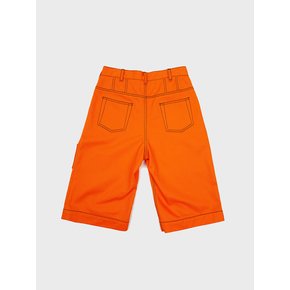 ORANGE LAYER HALF PANTS
