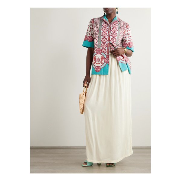 라더블제이 프린트 코튼 포플린 셔츠 멀티컬러 46376663162845499