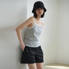 [20% 할인가 판매] Stripe Rib Sleeveless (Ivory)