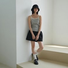 [20% 할인가 판매] Stripe Rib Sleeveless (Ivory)