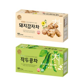  송원 작두콩차 100T +돼지감자차 100T (200T)