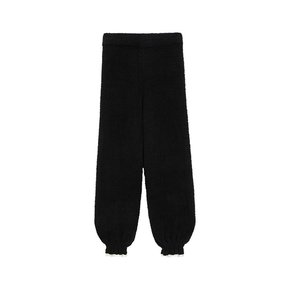 Frill line Banding Pants_black white