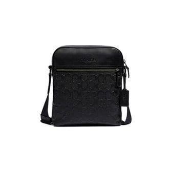 코치 남성 시그니처 휴스턴 플라이트 백 (4009 QBBK)