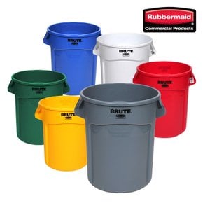 [러버메이드 Rubbermaid] 벤티드 브루트 (75ℓ) 청소필수 업체청소 영화관청소  회사청소