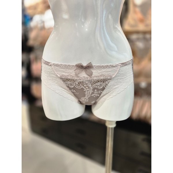 [시흥점] S 비너스 ) 오르화 크리미 풀컵 패드 브라 세트 헴팬티 [OPT5917H-BR]