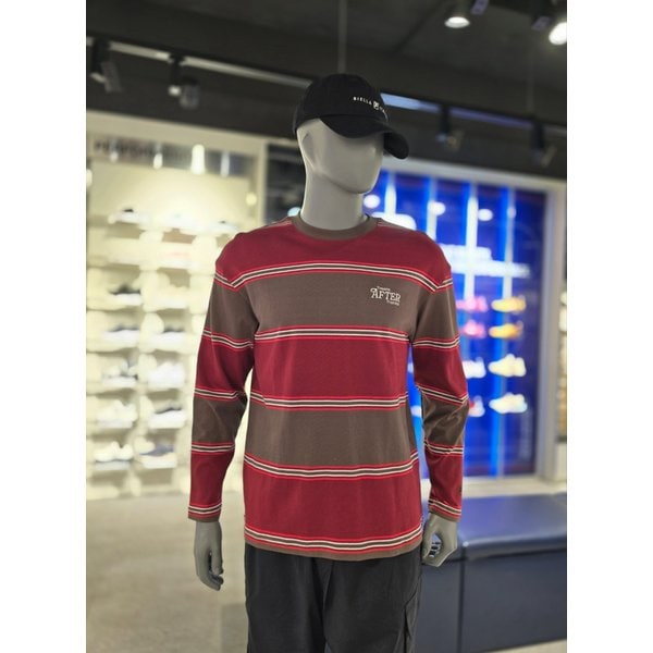 [파주점] 유니 스트라이프 긴팔 티셔츠 (FS253RL01X003-639)