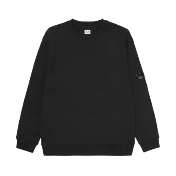 확대된 대표 26FW CP 컴퍼니 렌즈 와펜 스웨트셔츠 블랙 RCCMSS713A005086W999