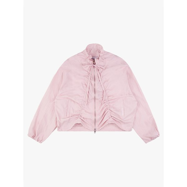 CANDY SHIRRING WIND JK_PINK