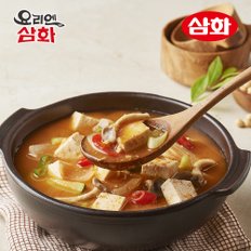 요리엔삼화 버섯 된장찌개 500g 2팩